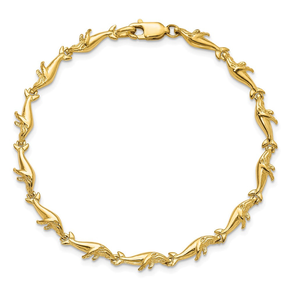 Polished Whale Bracelet - WBC