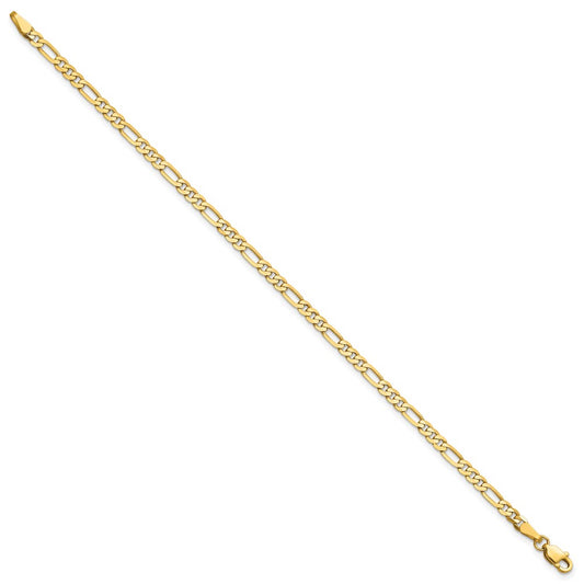 Flat Figaro with Lobster Clasp Bracelet - WBC