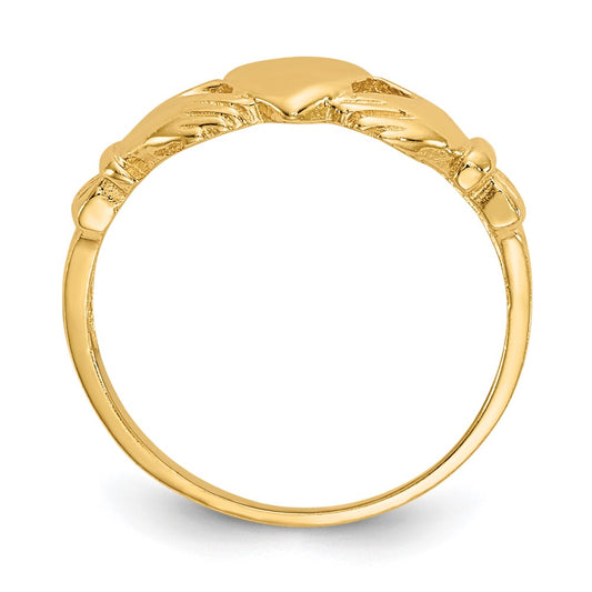 Madi K Claddagh Baby / Childrens Ring - WBC