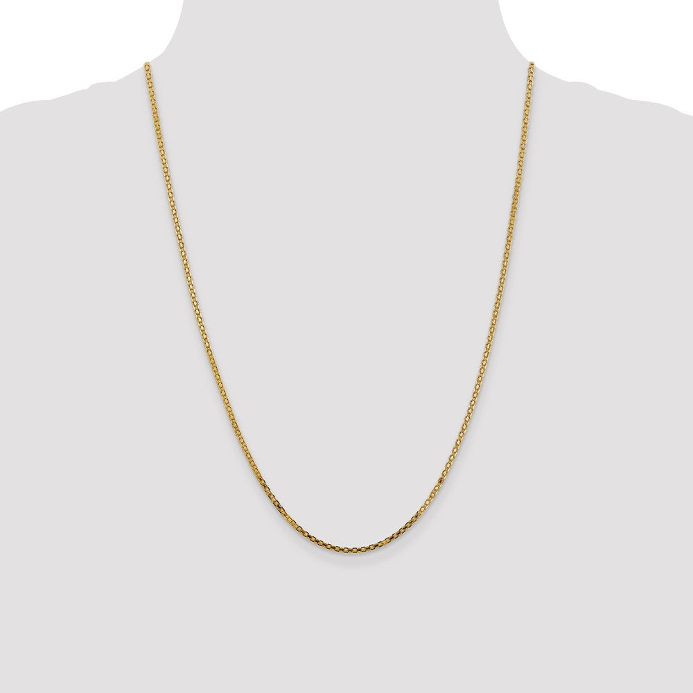 Lightweight Flat Bismark with Lobster Clasp Chain - WBC