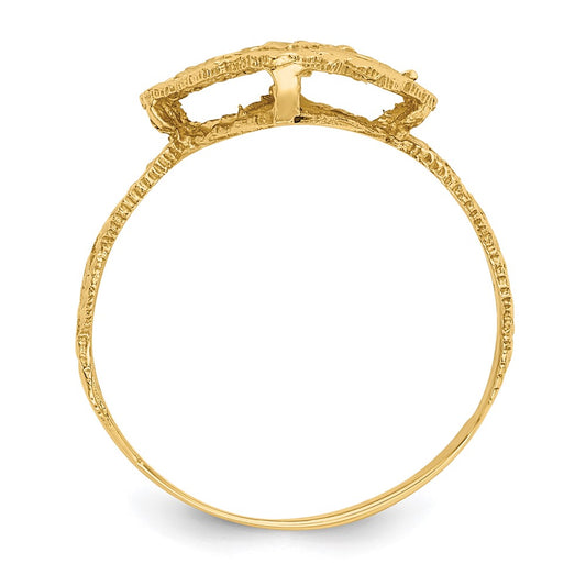 Diamond-cut Filigree Ring - WBC