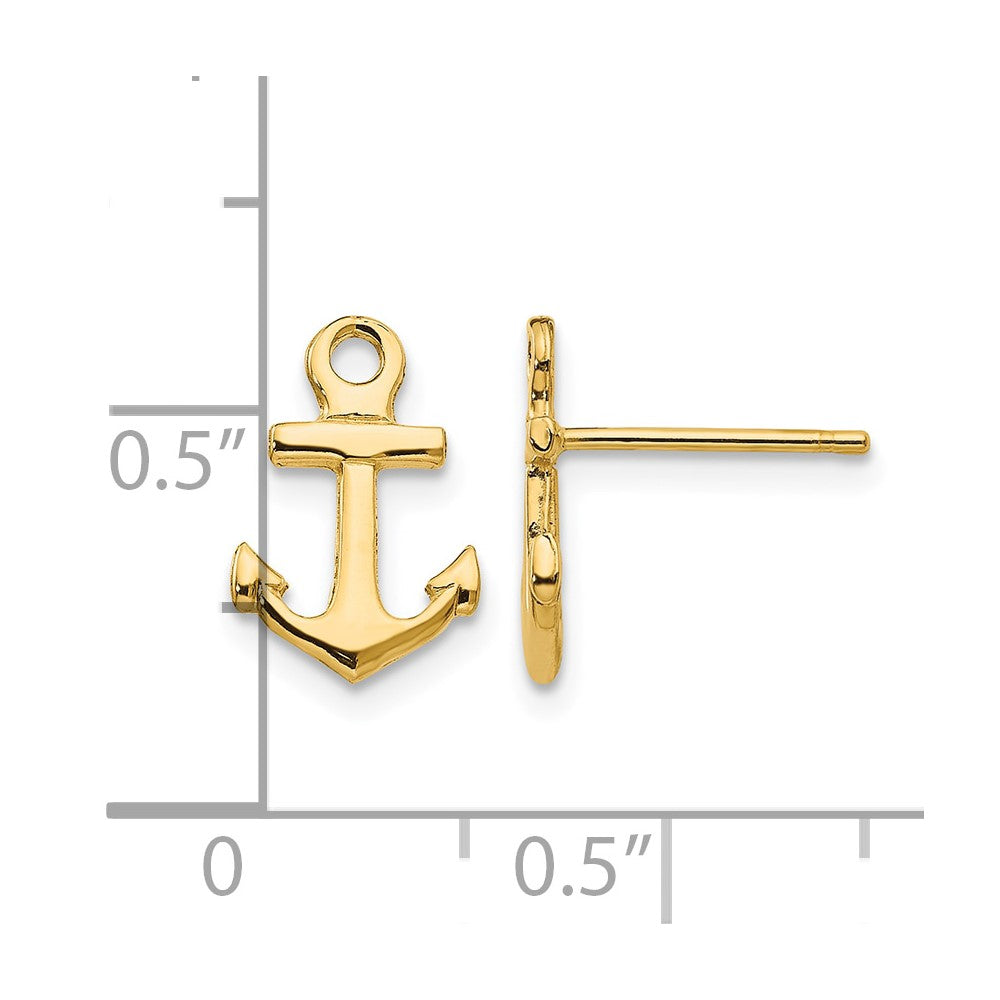 Anchor Post Earrings - WBC