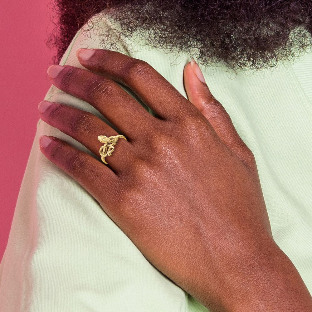 Polished Snake Ring - WBC