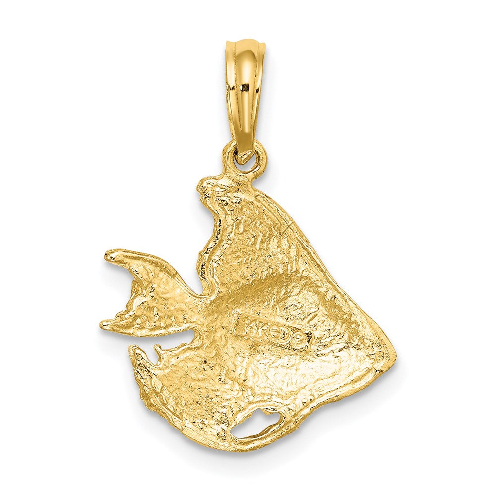 Textured Angelfish Charm - WBC