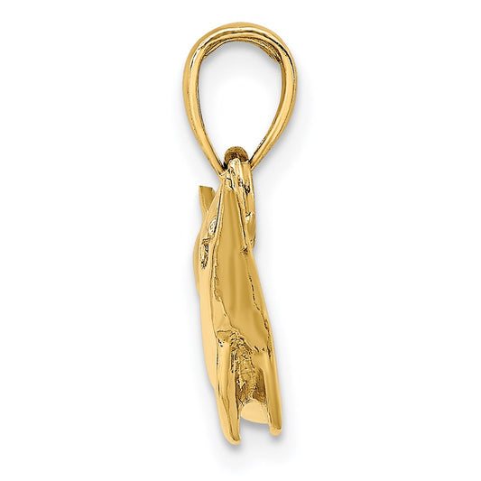 Polished Dolphin Charm - WBC
