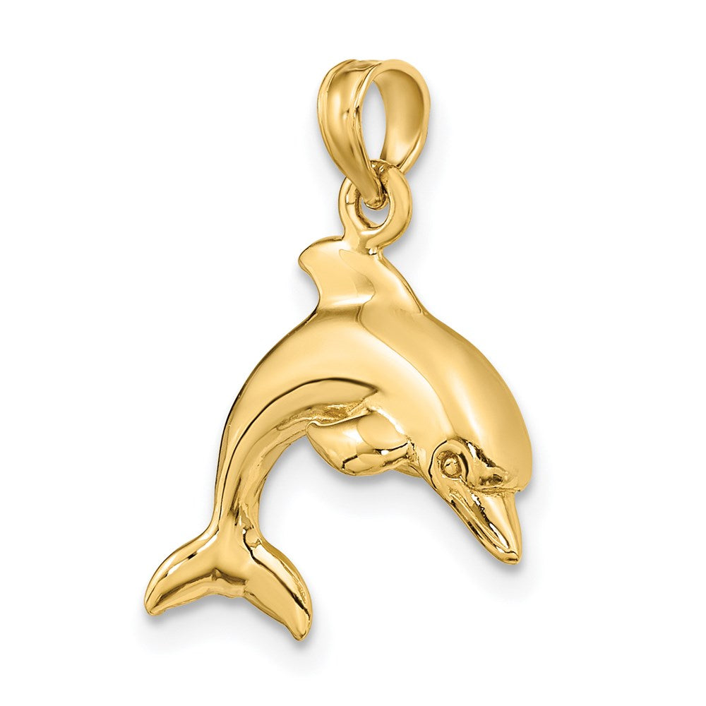 3-D Dolphin Jumping Charm - WBC