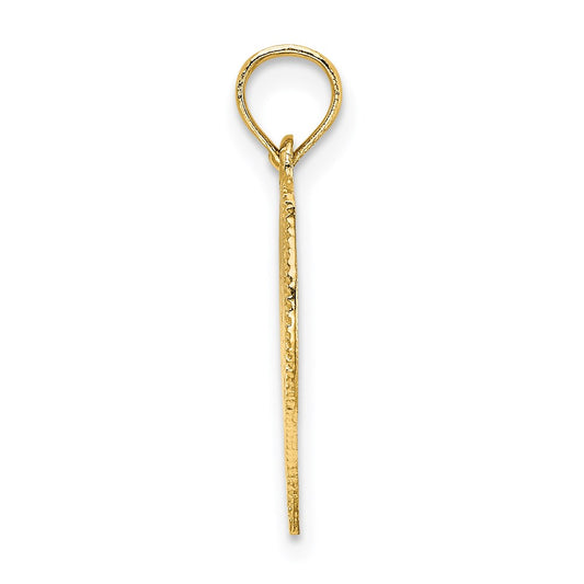 Polished Angel In Heart Charm - WBC