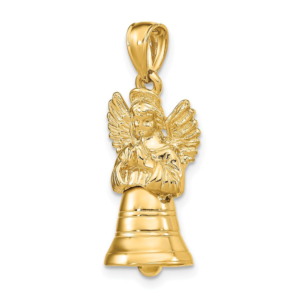 3-D Moveable Angel Bell Charm - WBC