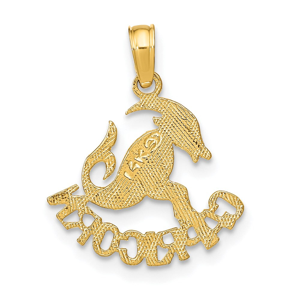 CAPRICORN Zodiac Charm - WBC