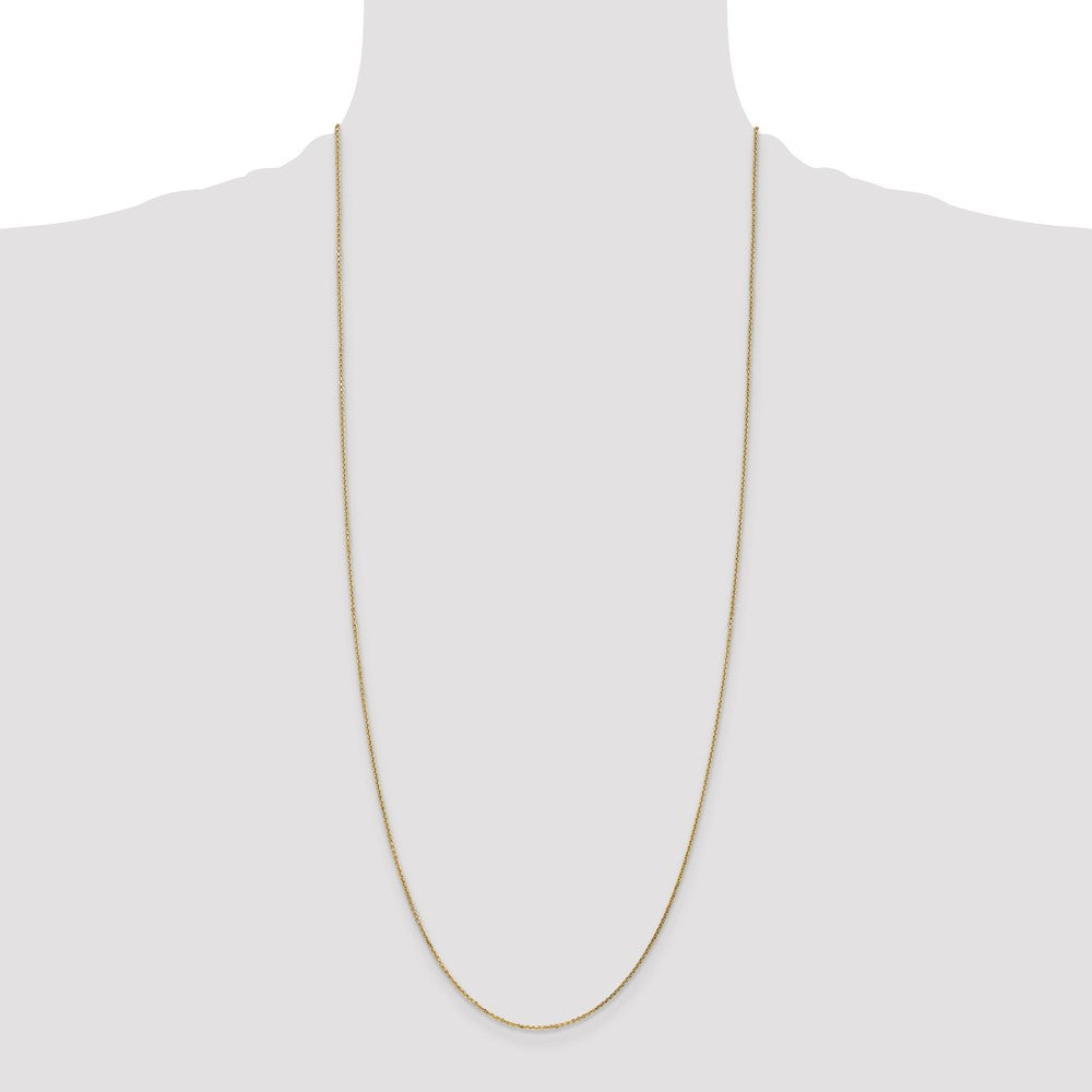 . Diamond-cut Cable with Lobster Clasp Chain - WBC
