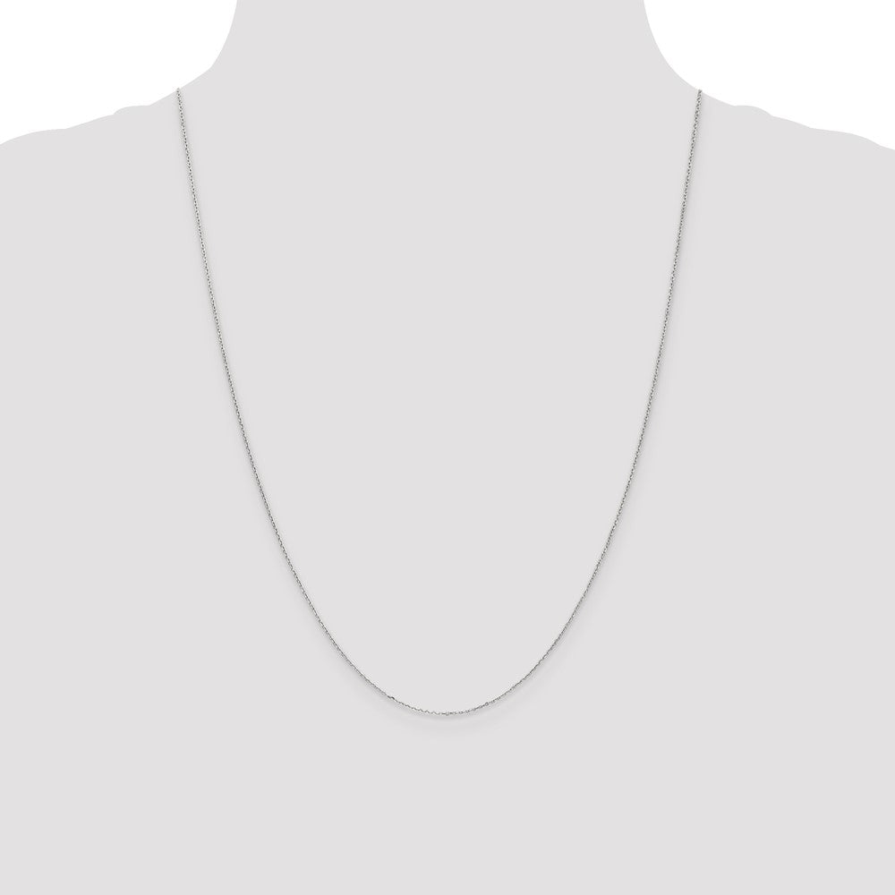 . Diamond-cut Cable with Spring Ring Clasp Chain - WBC