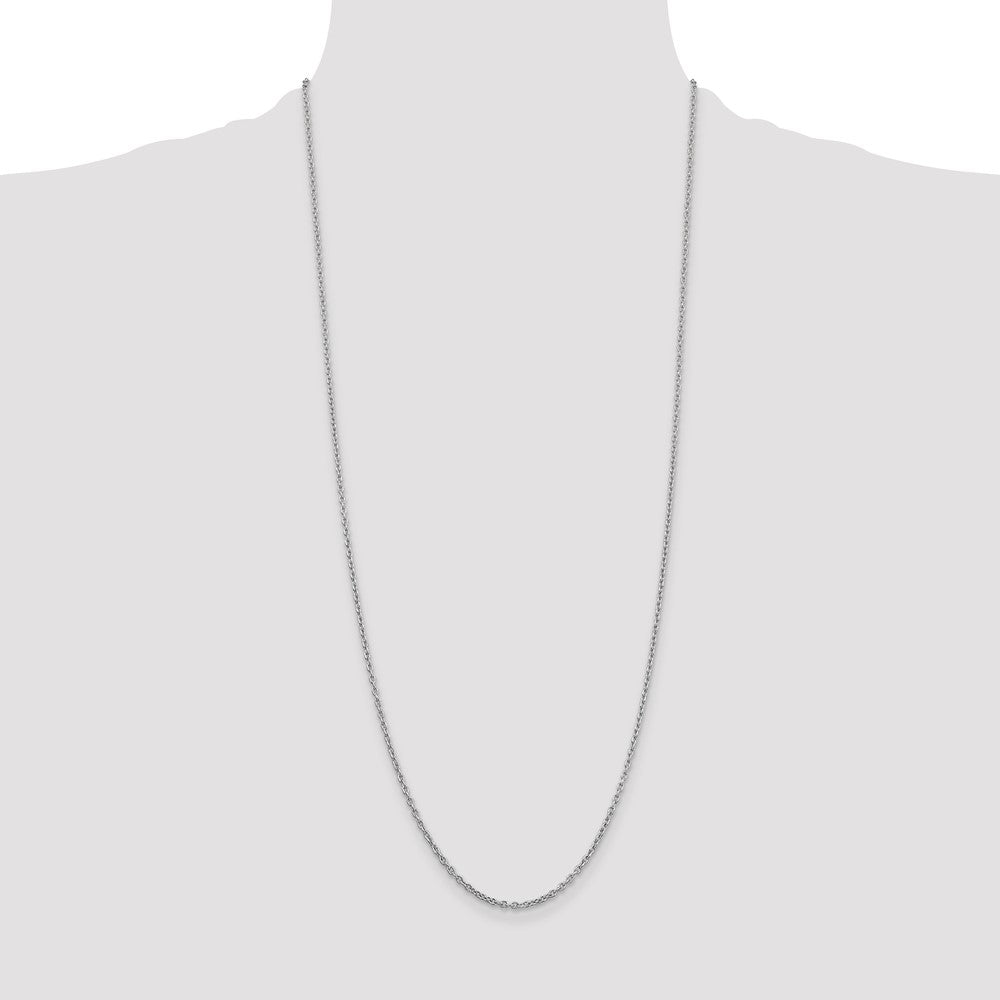 Round Open Link Cable with Lobster Clasp Chain - WBC