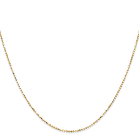 D/C Beaded Pendant Chain - WBC