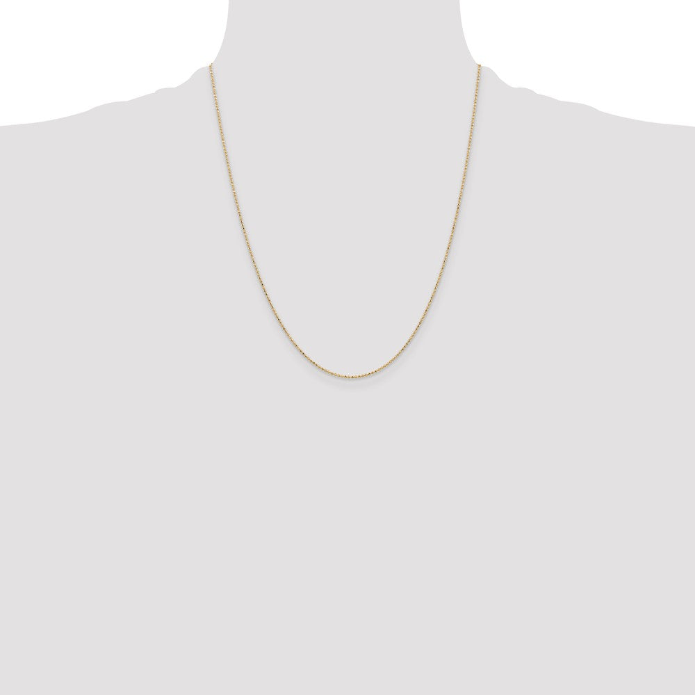 D/C Beaded Pendant Chain - WBC