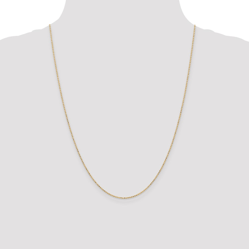 Diamond-cut Beaded with Lobter Clasp Pendant Chain - WBC