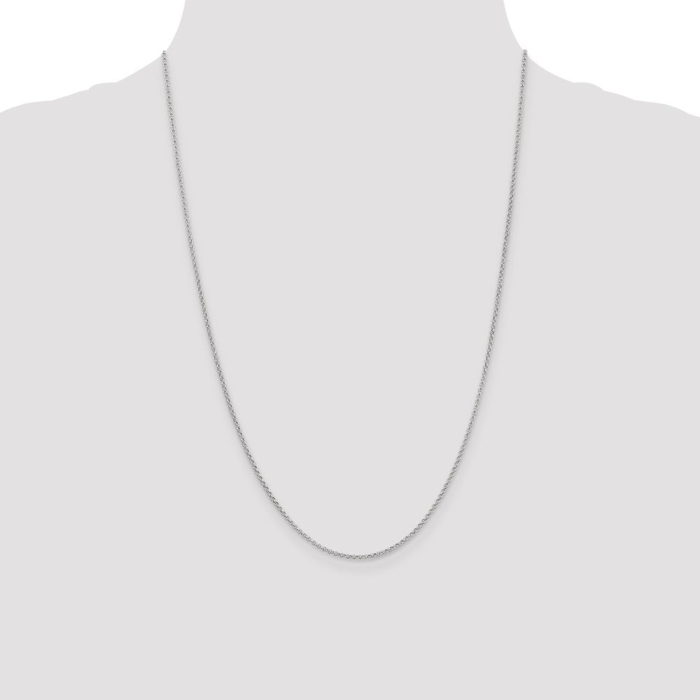 Rolo with Lobster Clasp Pendant Chain - WBC