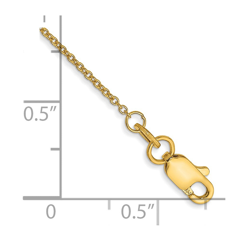 Round Open Link Cable with Lobster Clasp Anklet - WBC