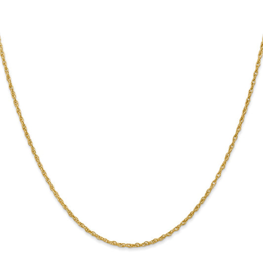 1.3 Heavy Baby Rope with Lobster Clasp Chain - WBC
