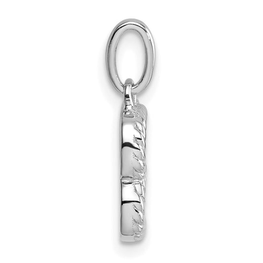 Twisted with .05 ct. Diamond Initial B Charm - WBC
