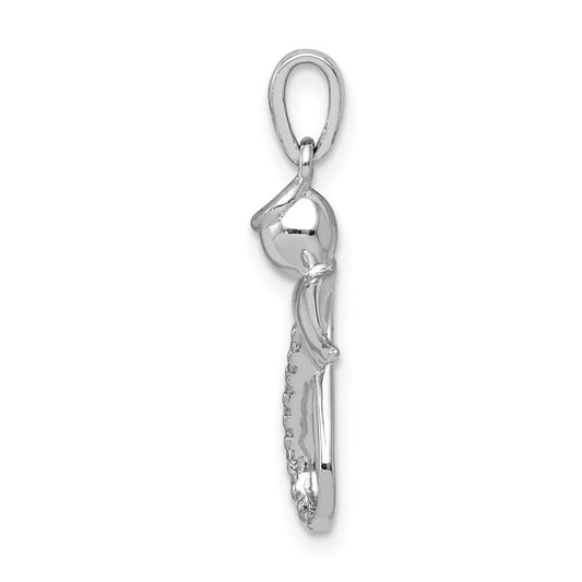 Diamond Infinity Angel Pendant - WBC