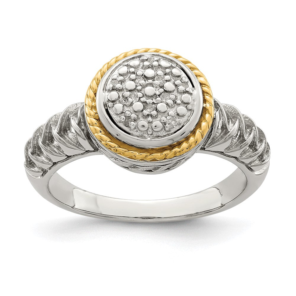 Shey Couture Rhodium-plated with Accent Polished Diamond Ring - WBC