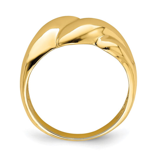 Polished Fashion Dome Ring - WBC