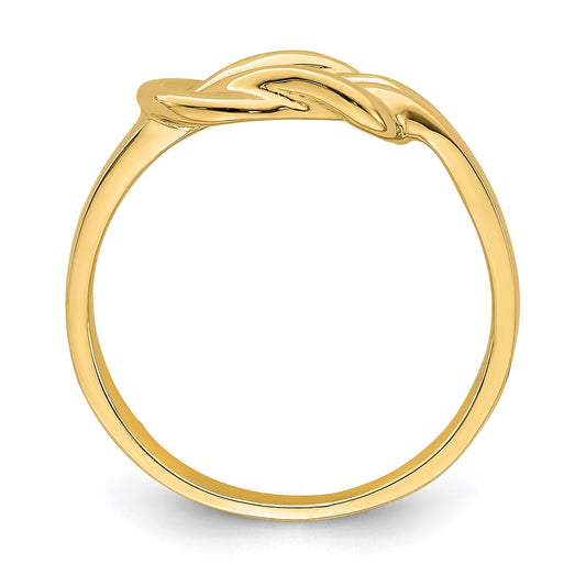 Polished Freeform Love Knot Ring - WBC