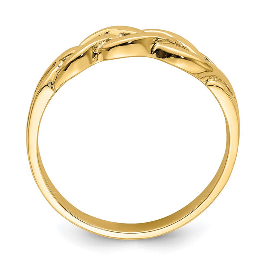 Polished Braided Ring - WBC
