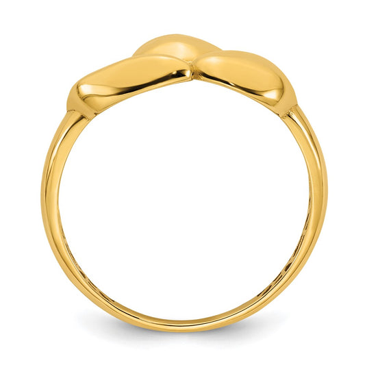 Polished Trio Domed Ring - WBC