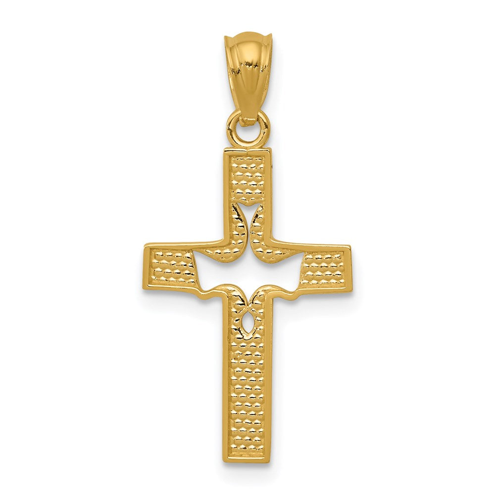 Dove Cross Pendant - WBC
