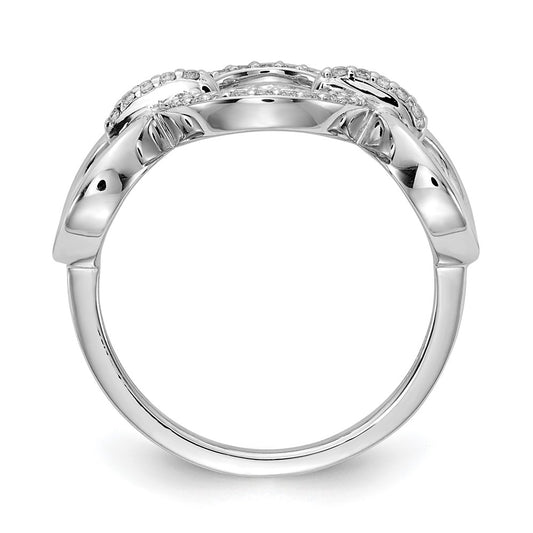 1/6 carat Diamond Fancy Circles Ring - WBC