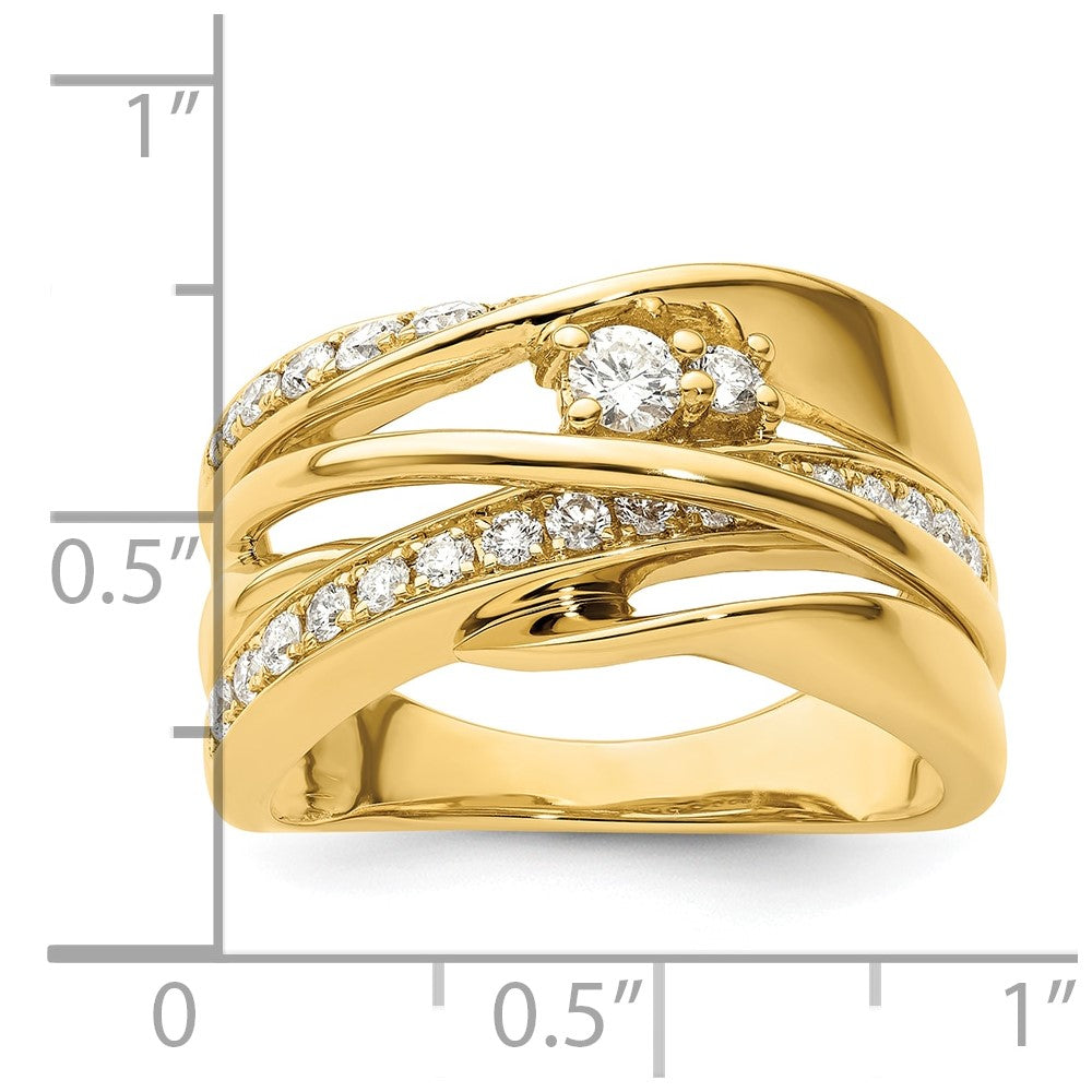 5/8 carat Diamond Fancy Woven Ring - WBC