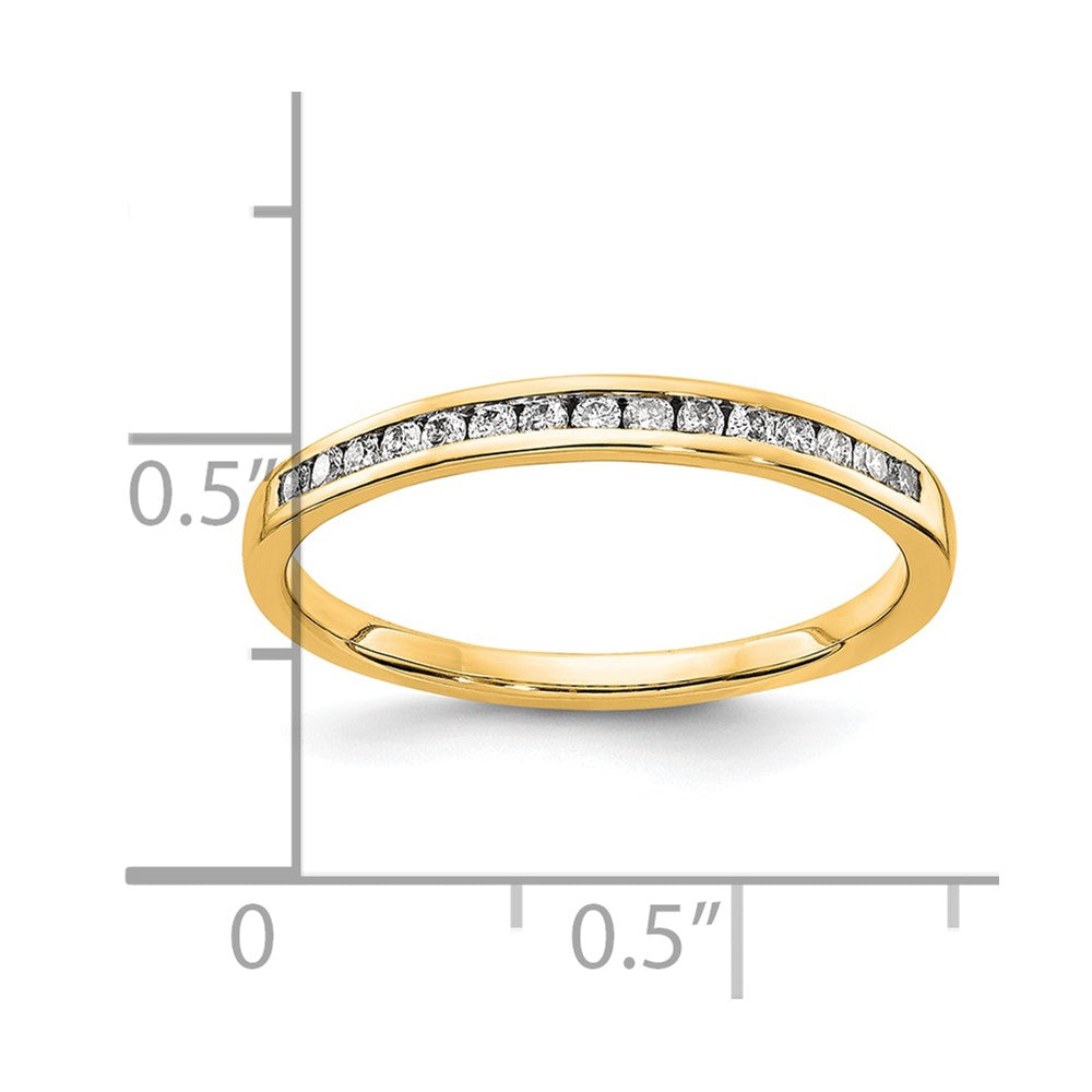 1/6 carat Diamond Channel Band - WBC