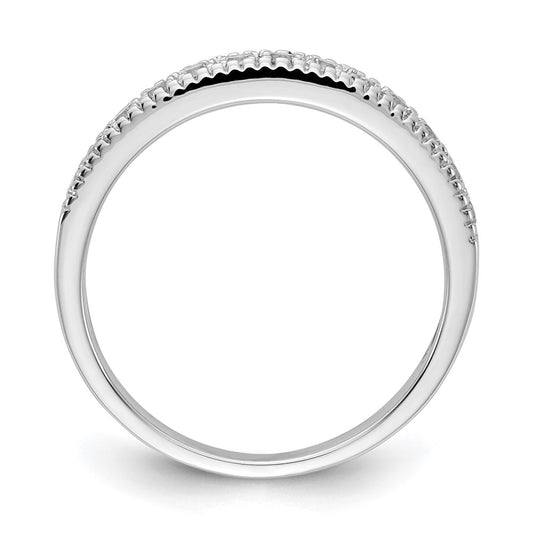 3/8 carat Diamond Beaded Edge Band - WBC