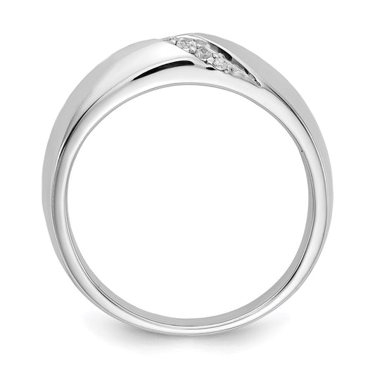 IB Goodman 1/8 carat 7-stone Diamond Mens Ring - WBC