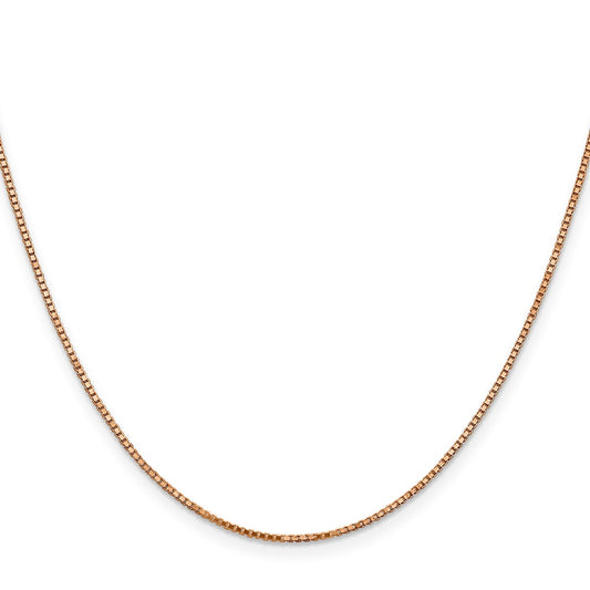 Box Link with Lobster Clasp Chain - WBC