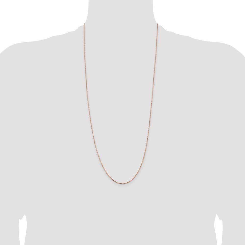 . Box Link with Lobster Clasp Chain - WBC