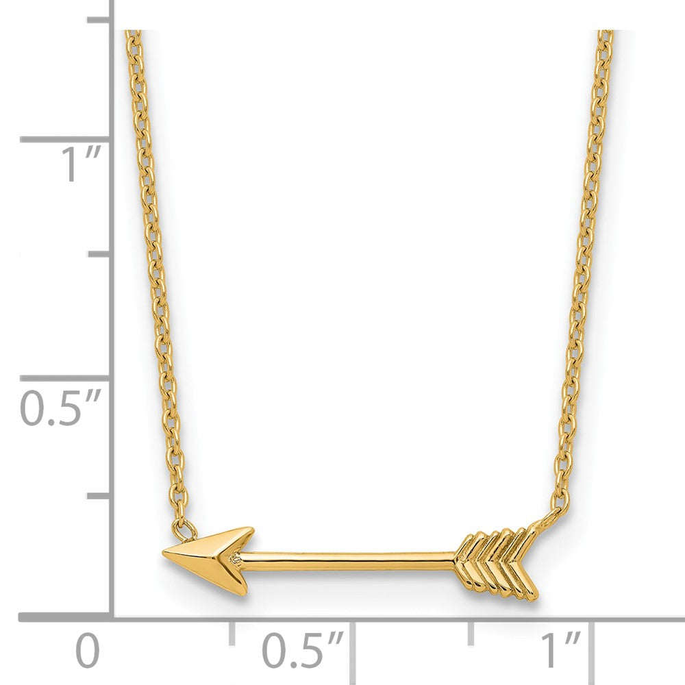 Polished Arrow Necklace - WBC