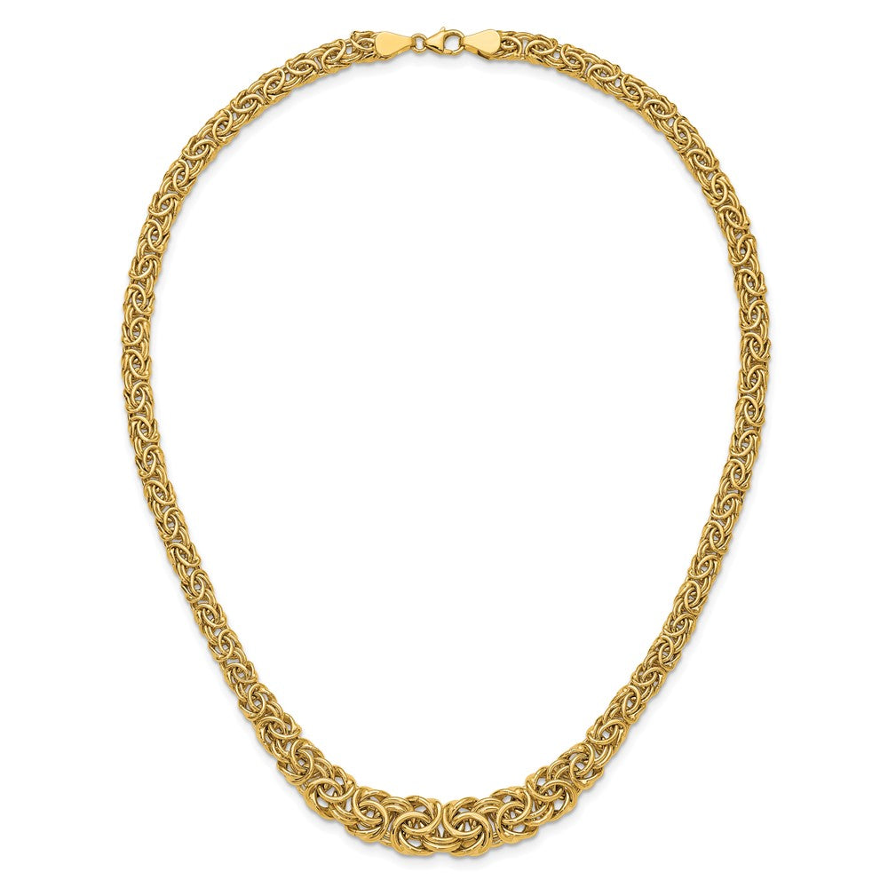 Graduated 7- Fancy Byzantine Necklace - WBC