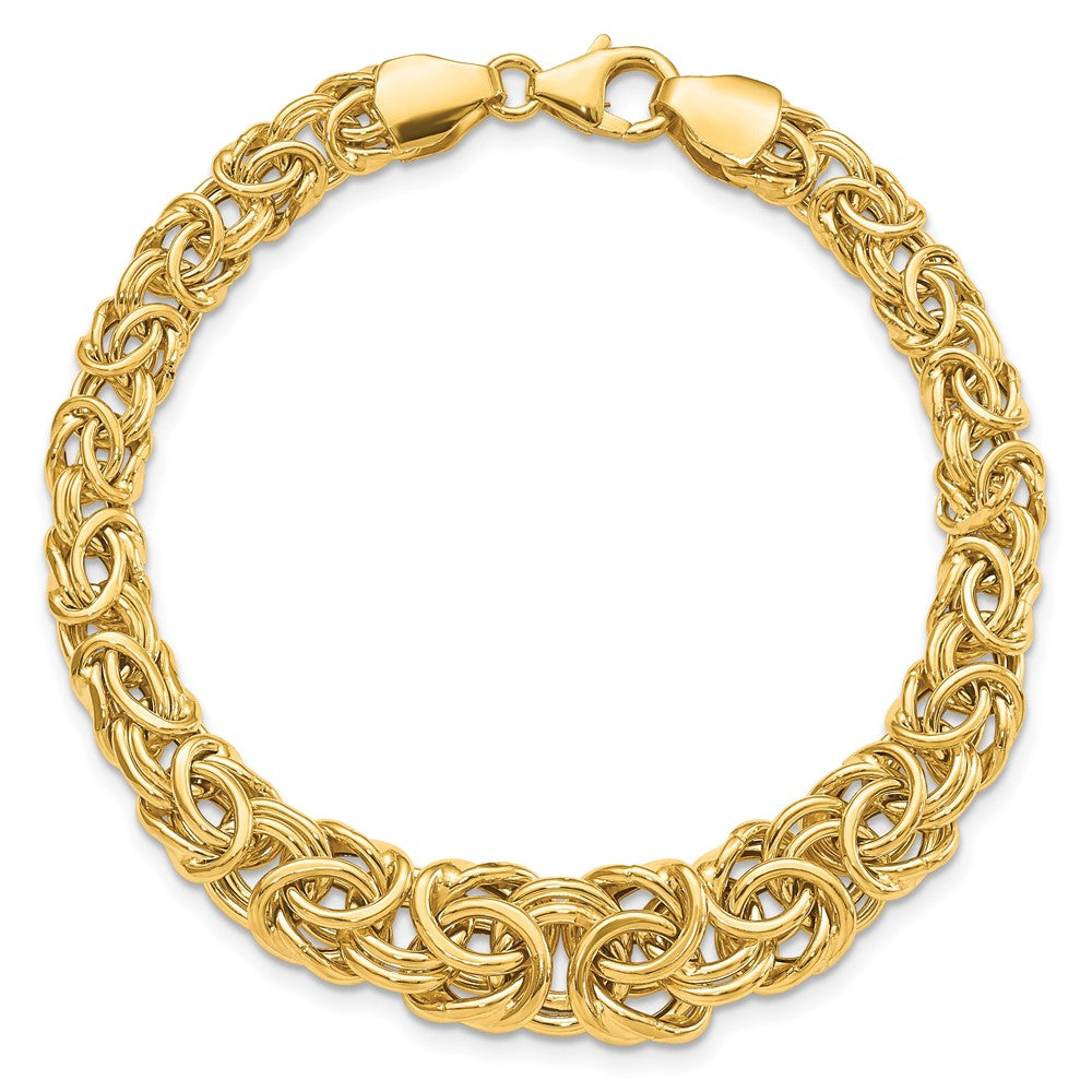 Graduated 7- Fancy Byzantine Bracelet - WBC