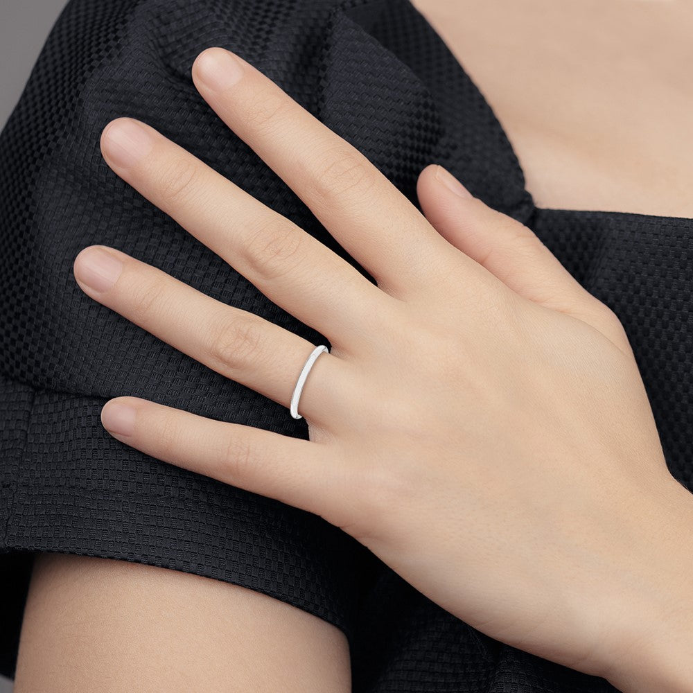 Polished Stackable Band - WBC