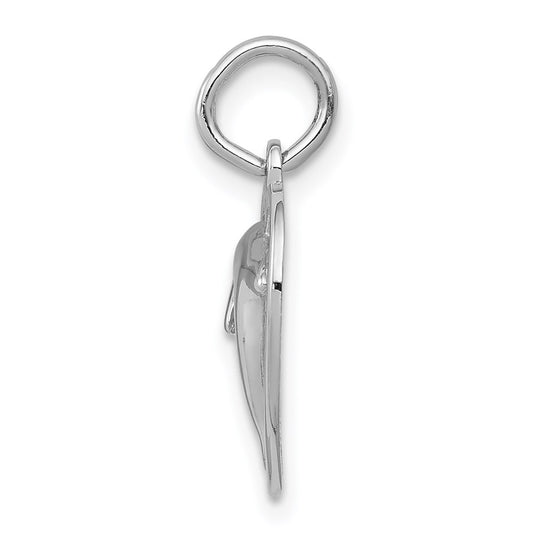 Dolphin in Heart Charm - WBC
