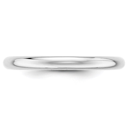 Half-Round Wedding Band - WBC