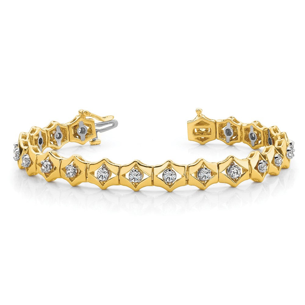 Holds 21 Stones up to Add-a-Diamond Tennis Bracelet - WBC