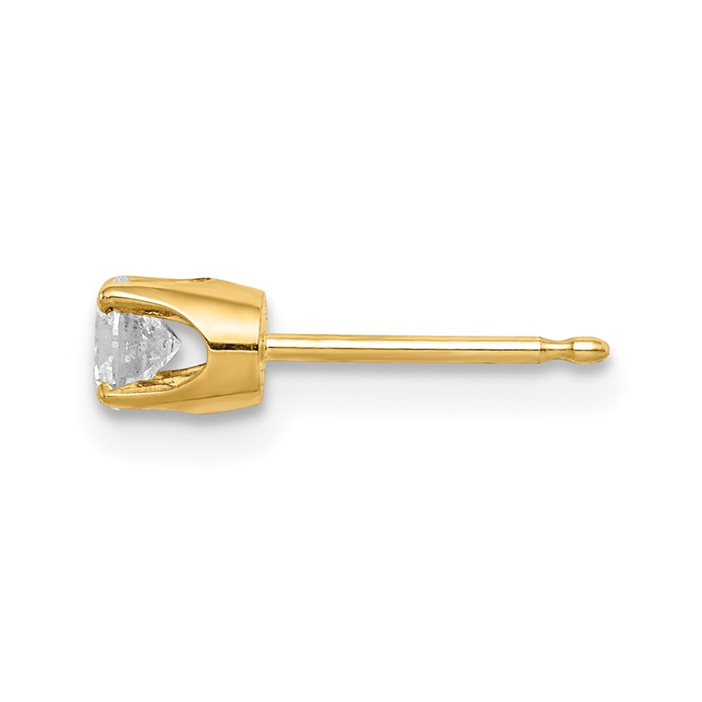 1/5 carat Single Stud AA Diamond Earring - WBC