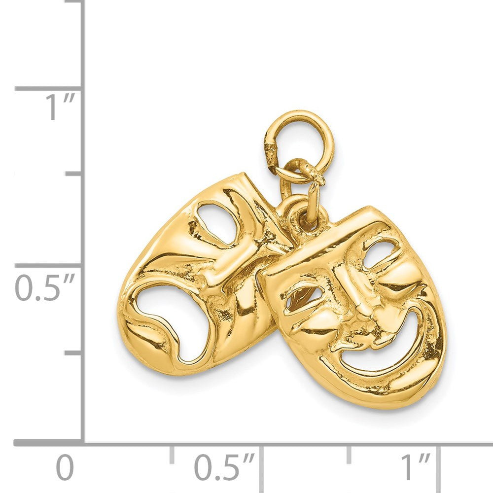 Comedy Tragedy 2-Piece Charm - WBC