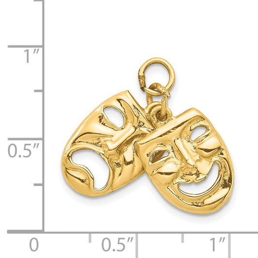 Comedy Tragedy 2-Piece Charm - WBC