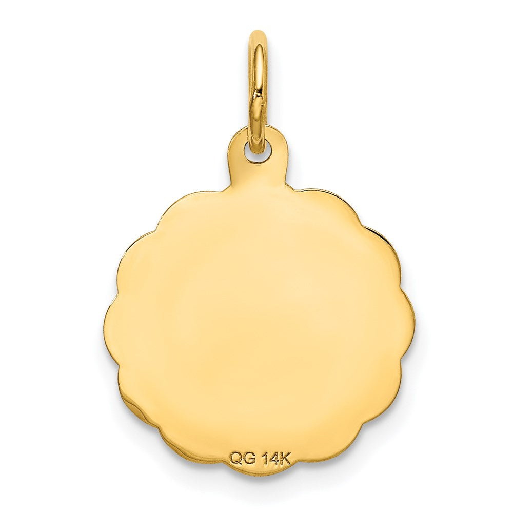 20 ANNIVERSARY Engravable Disc Charm - WBC