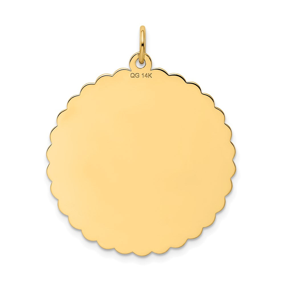 50th ANNIVERSARY Engravable Disc Charm - WBC