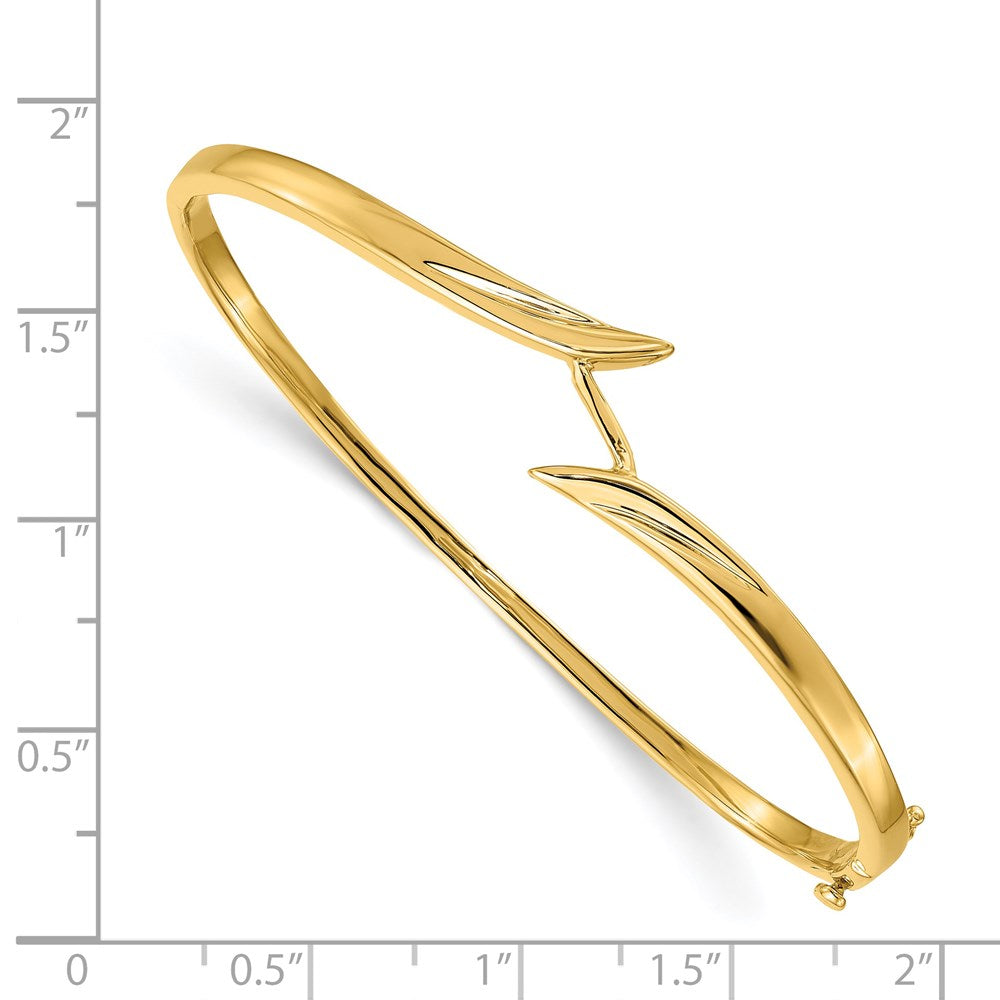 Hinged Oval Bangle Bracelet Mounting - WBC